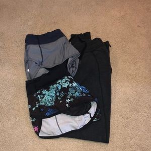 Lulu shorts (2) and joggers